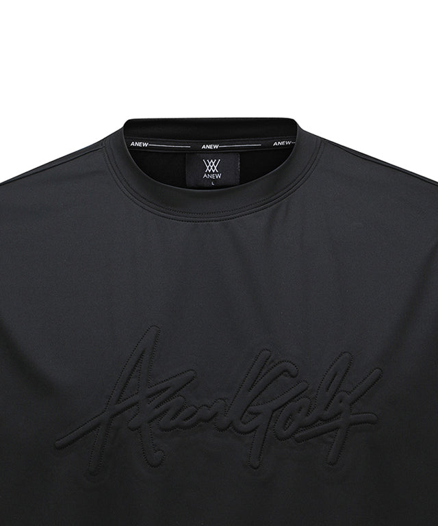 Unisex Essential Round Short T-Shirt - Black