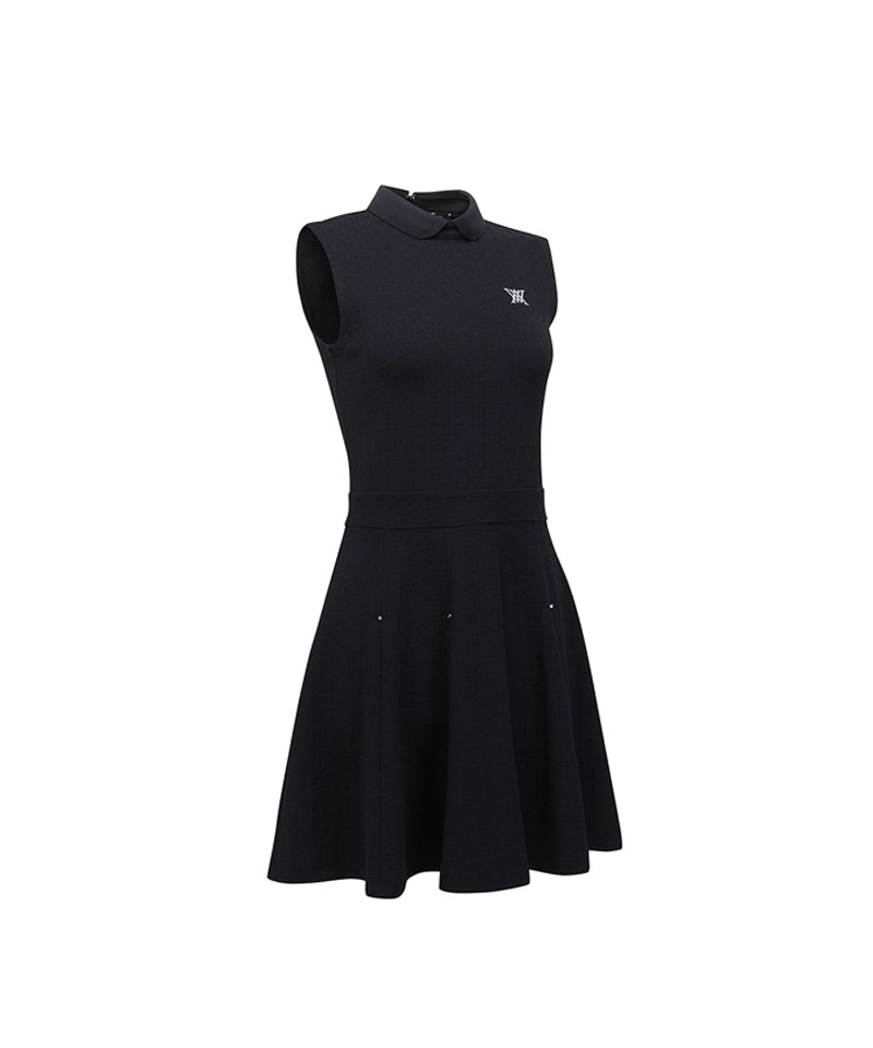 ANEW Golf Women's Emboss Jacquard One-Piece - Black