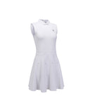 ANEW Golf Women's Emboss Jacquard One-Piece - White