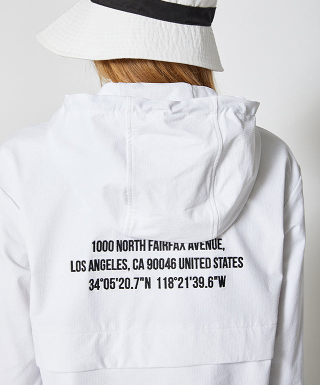 Uni Hoodie Anorak - Off White