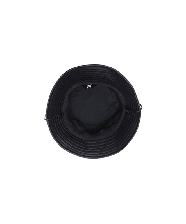 Mixed Wool Bucket Hat - Black