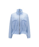 [Signature] Women's High Neck Point Jacket - Sky Blue