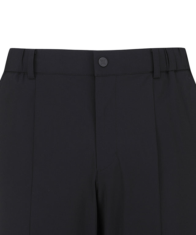 Men's Tricot Ventilation Long Pants - Black