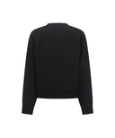 Women's Logo Point Sweatshirt - Black