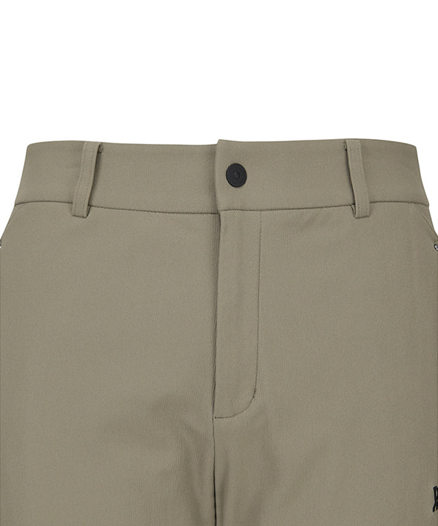 Men's Essential Fleece L/PT - Dark Beige