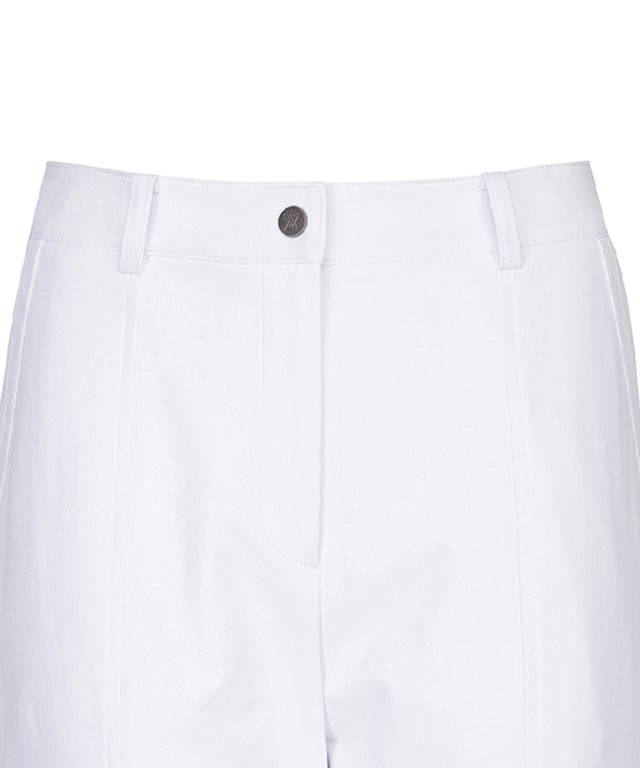 Women's Fall Incision Point Jogger L/PT - White
