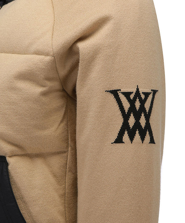 Women's Hybrid Hoodie Jacket - Beige