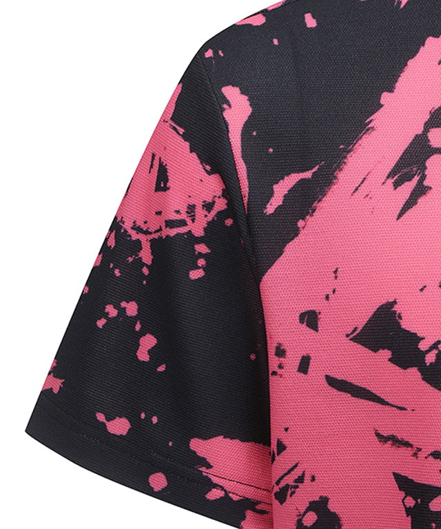 Men's Paint DTP Short T-Shirt - Pink
