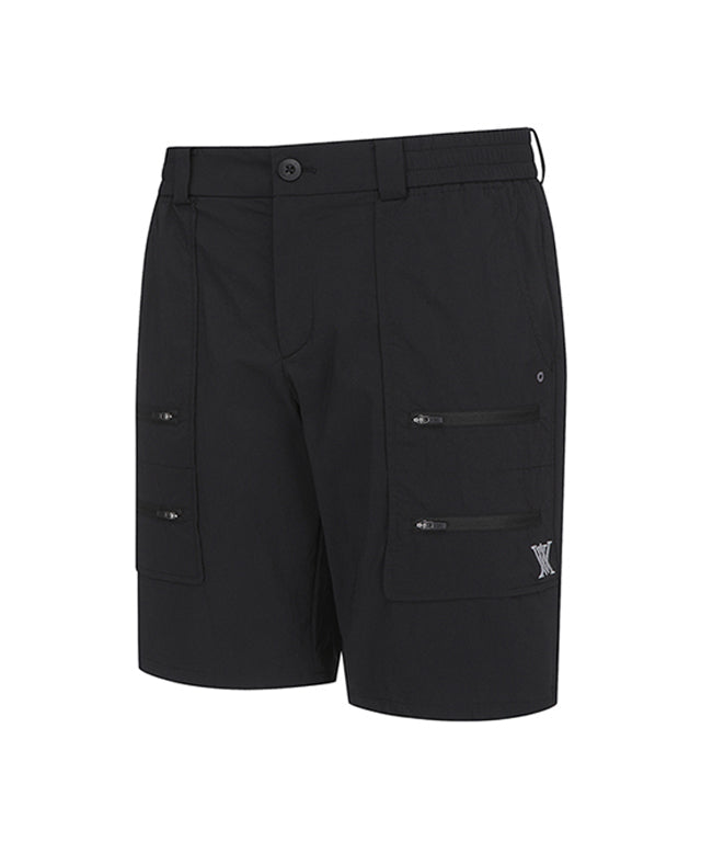 Men's Zippper Points Half Pants- 2 colors