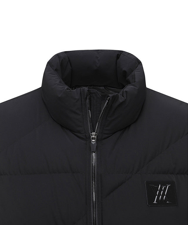 Men's Puffer Down Vest- Black