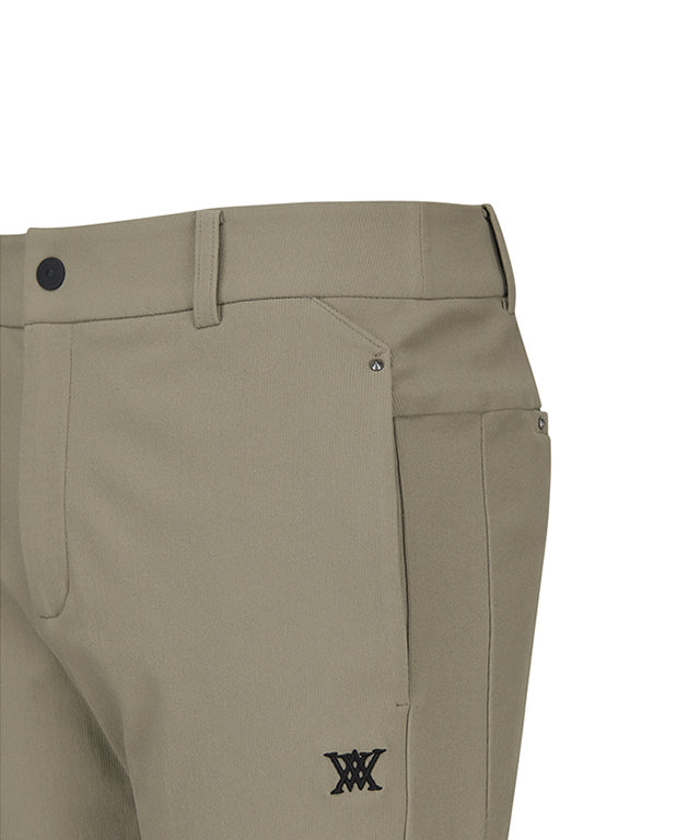 Men's Essential Fleece L/PT - Dark Beige
