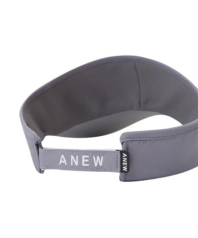New Logo Basic Sun Visor (Men) - Gray