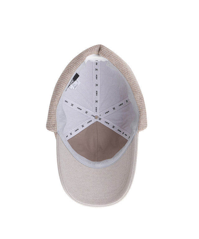 Men's Wool Knit Ball Cap - Beige