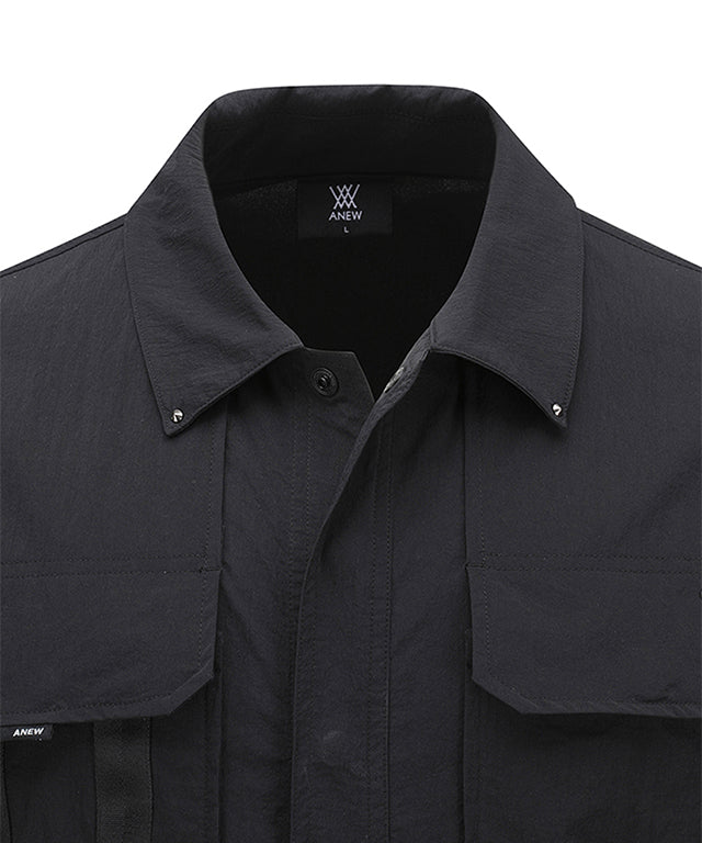 Men's Detailable Jumpsuit - Black