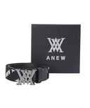 Men's Penny Webbing Belt - Black