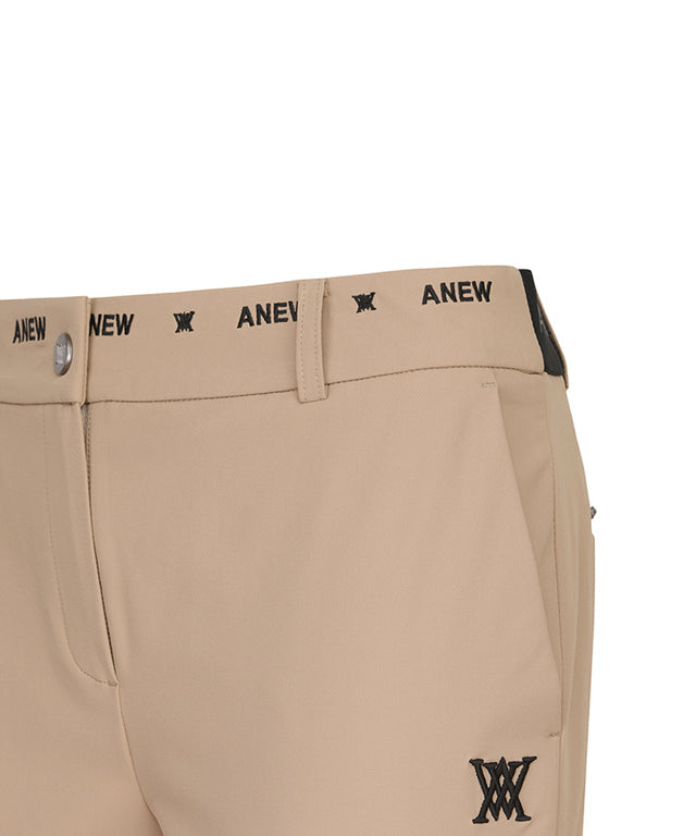 Women's Essential Logo Banding L/PT - Light Beige