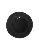 Women's Woven Knit Mix Bucket Hat - Dark Grey