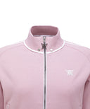 Women's High Neck Zip - Pink