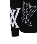 [Legacy Sale] Men's Logo Intarsia Pullover - Black