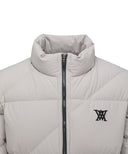 Men's Swing Down Puffer Jacket - Light Beige