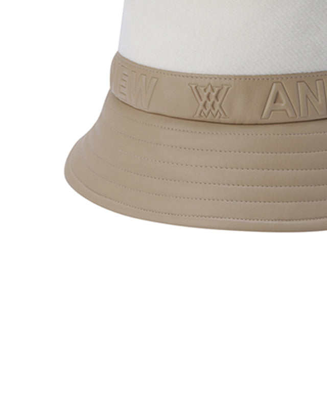 Mixed Wool Bucket Hat - Ivory