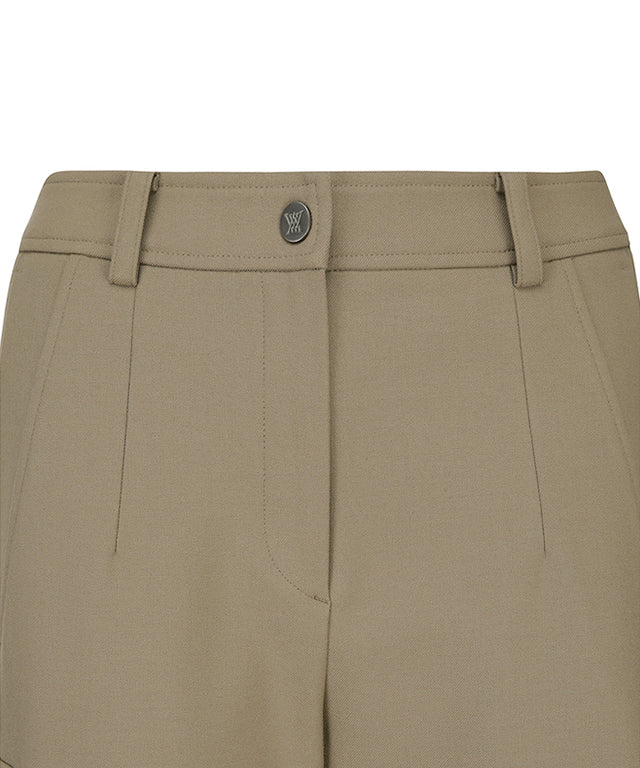 Women's Side Pocket Point Jogger L/PT - Beige