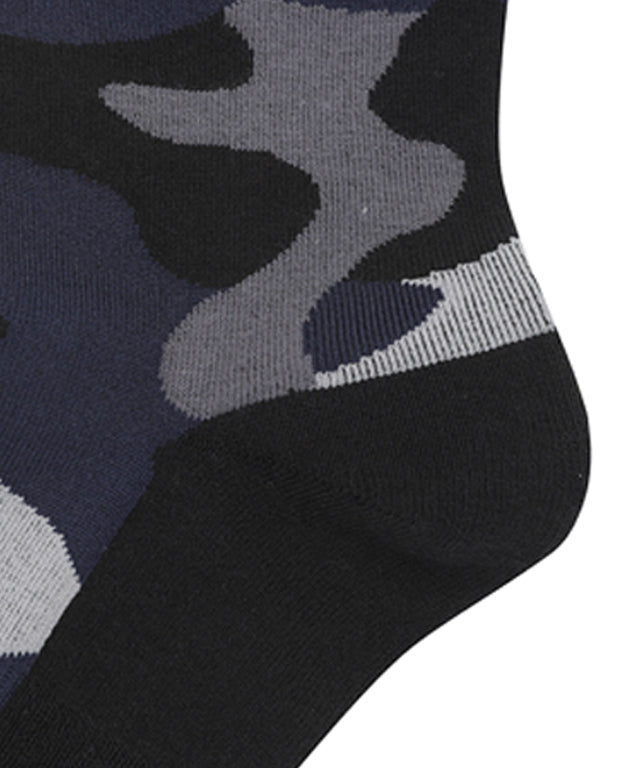 Men's Camo Line Medium Neck Socks