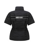 Women's Short Sleeve Tube Down JK - Black