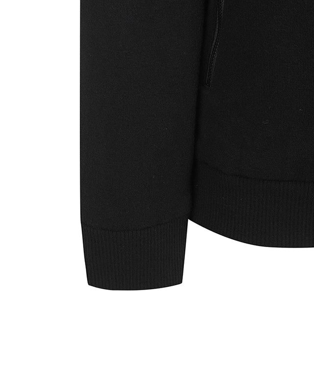 Men's Hybrid Knit Jacket - Black