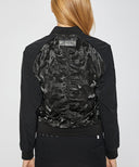 [Legacy Sale] Women's Camo Mix MA-1 Jacket - Black