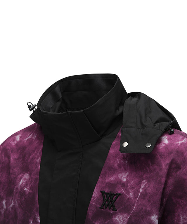 Men's DTP Hoodie Anorak - Red