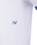 Men's Collar Point Short T-Shirt - White