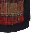 Men's Check Point Sweatshirt - Black
