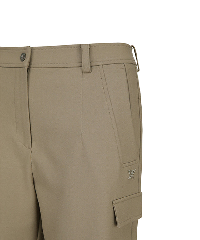 Women's Side Pocket Point Jogger L/PT - Beige