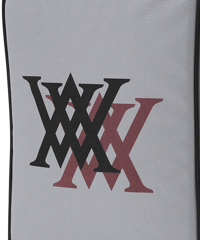Double Logo Shoe Case - Gray
