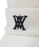 Men's Simple Wool Knit Cap - White