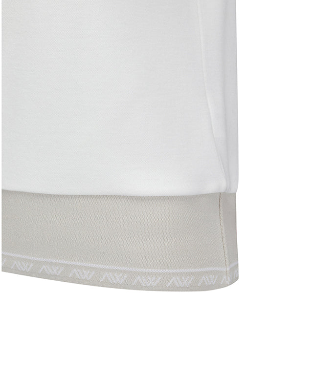 Women's Comfort Long T-shirt - Ivory
