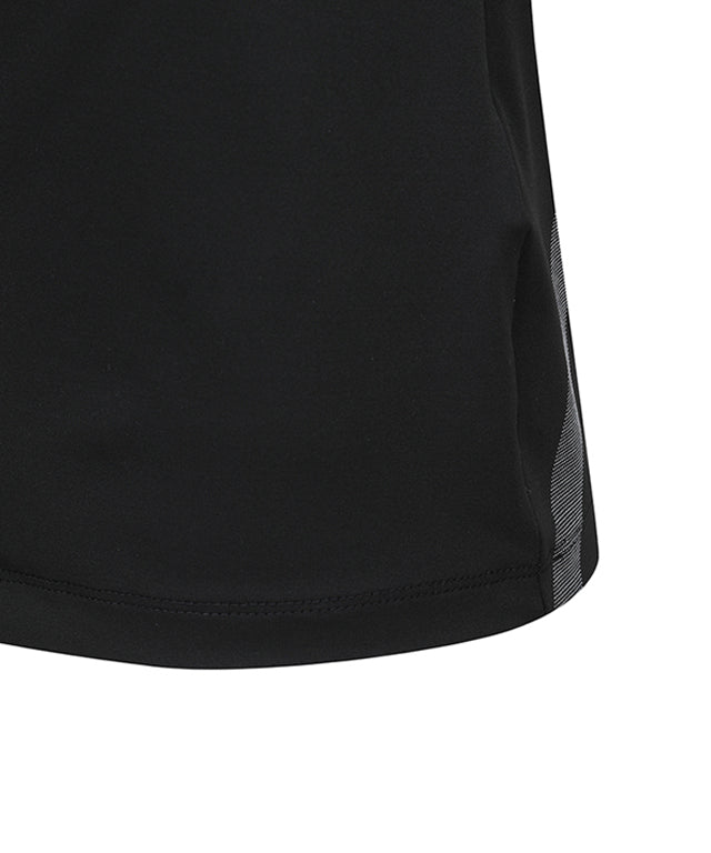 Women's Signature Logo Long T-Shirt - Black