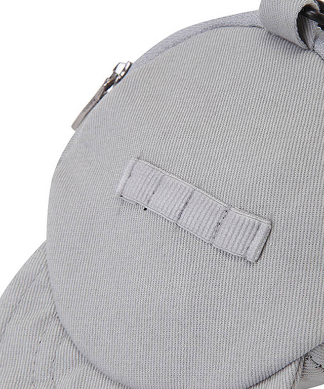 Ball Cap Ball Case - Gray