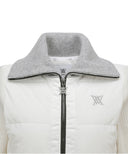 Women Hybrid Knit Jacket - Ivory