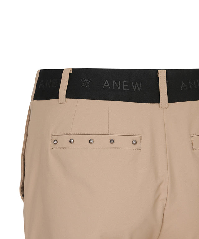 Women's Essential Logo Banding L/PT - Light Beige
