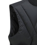 Men's Panel Down Vest - Grey