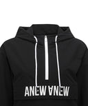 Uni Hoodie Anorak - Black