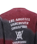 Men's Dyed Pullover - Wine
