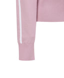 Women's High Neck Zip - Pink