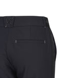 Men's Side Logo Band Point Incision L/PT - Black