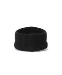 Solid Knit Visor - Black