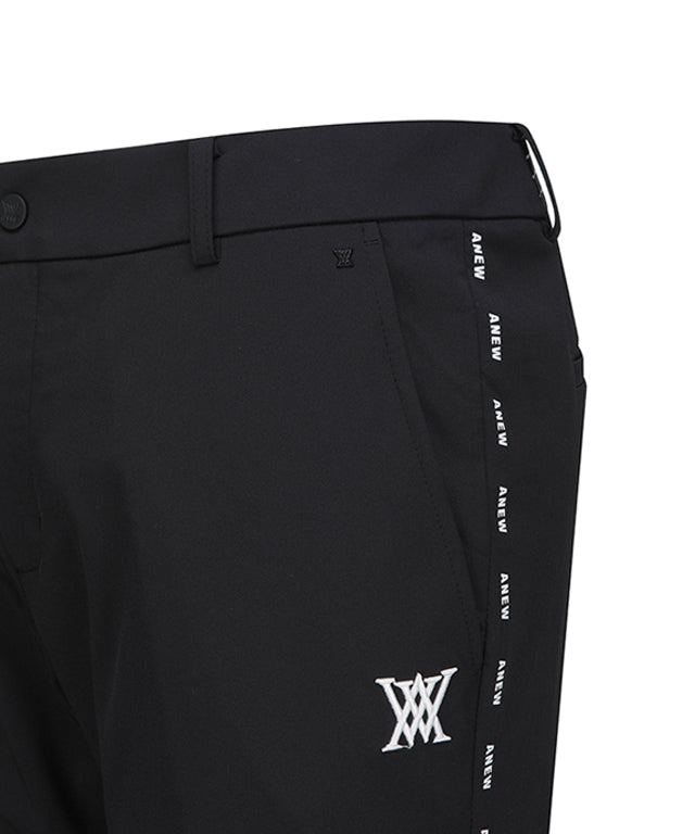 Men's Side Lettering Point Long Pants - 2 Colors