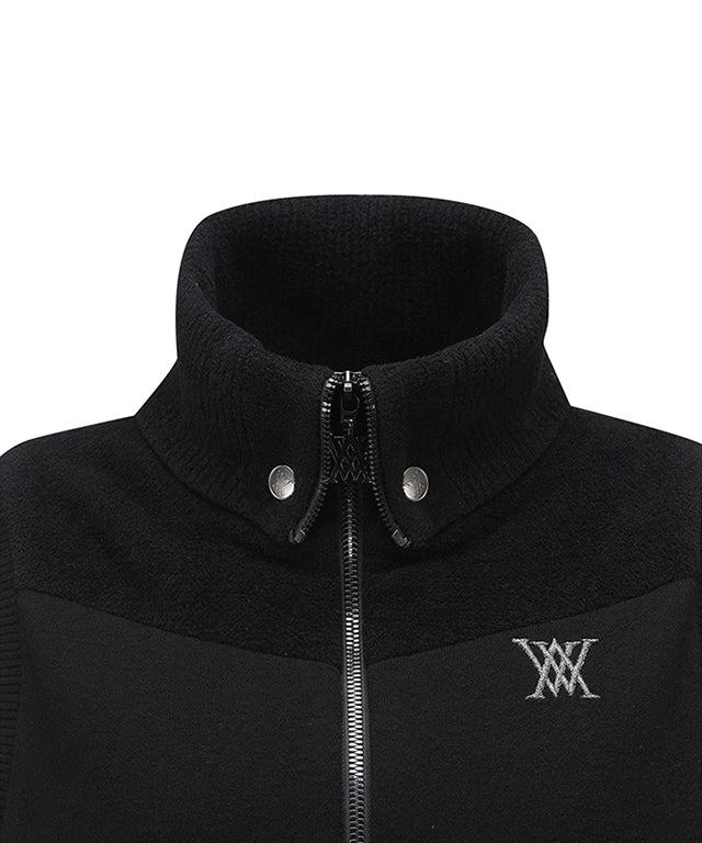 Women's Hybrid Knit Vest - Black