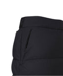 Women's Long Length Down Wrap Skirt - Black